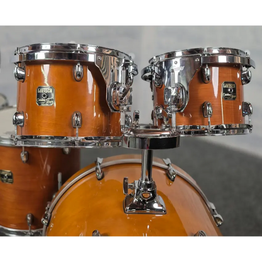 Used Gretsch Catalina Maple 6pc Drum Set Honey Amber - Very Good - Drum Center Of Portsmouth