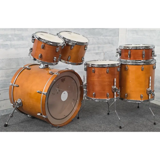 Used Gretsch Catalina Maple 6pc Drum Set Honey Amber - Very Good - Drum Center Of Portsmouth