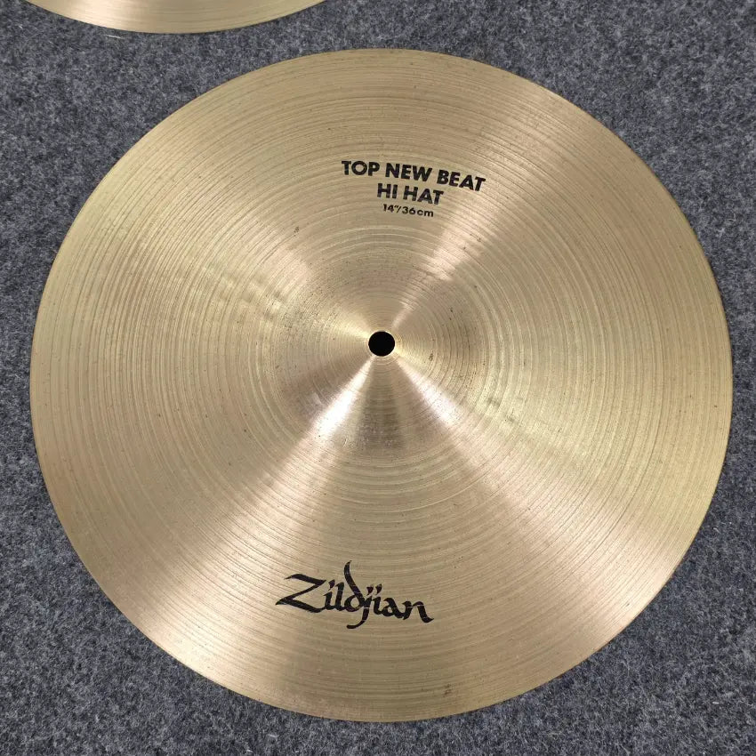 Used Zildjian A New Beat Hi Hat Cymbals 14" - Good - Drum Center Of Portsmouth