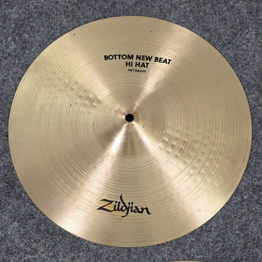 Used Zildjian A New Beat Hi Hat Cymbals 14" - Good - Drum Center Of Portsmouth