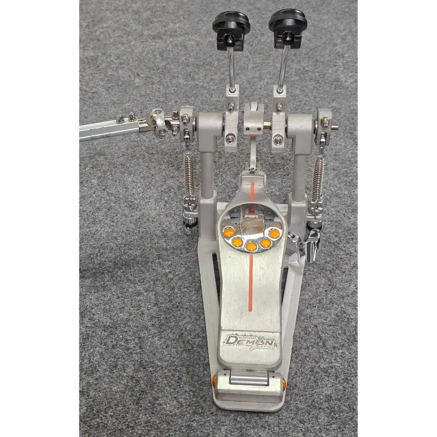 Used Pearl P3002D Demon Drive Double Bass Drum Pedal w/Case - Good - Drum Center Of Portsmouth