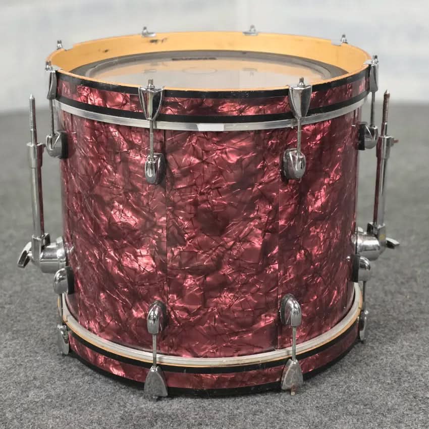 Used Gretsch Catalina Club 5pc Drum Set Burgundy Marine Pearl - Fair - Drum Center Of Portsmouth