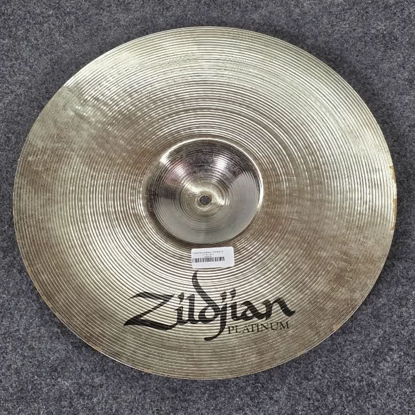 Used Zildjian Platinum Crash Ride Cymbal 18" - Fair - Drum Center Of Portsmouth