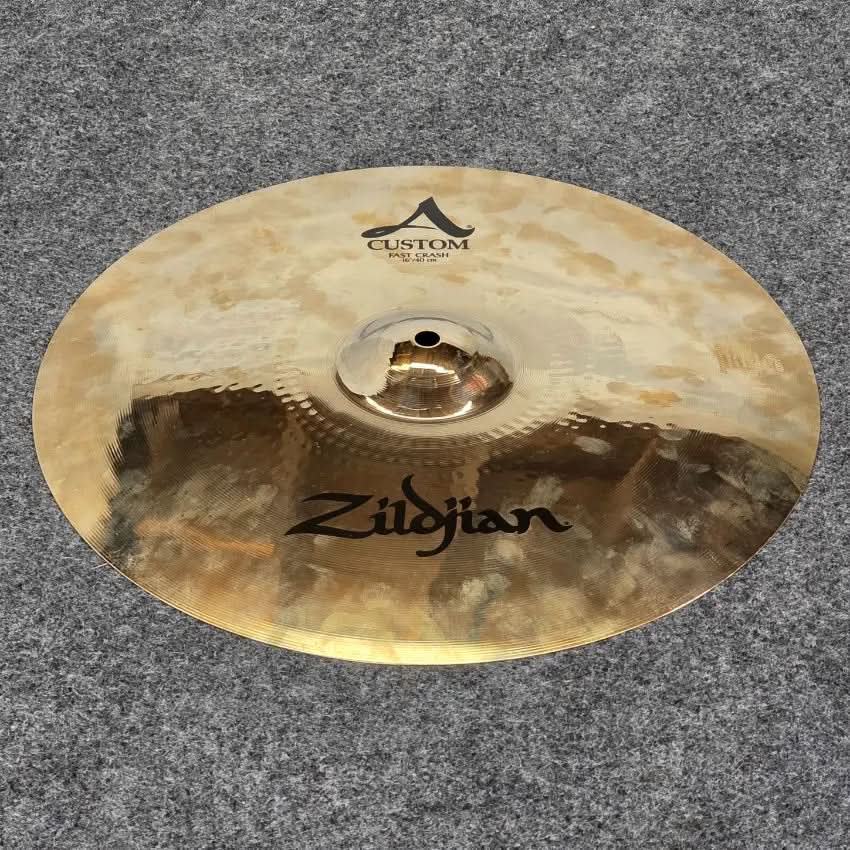 Used Zildjian A Custom Fast Crash 16" - Good - Drum Center Of Portsmouth
