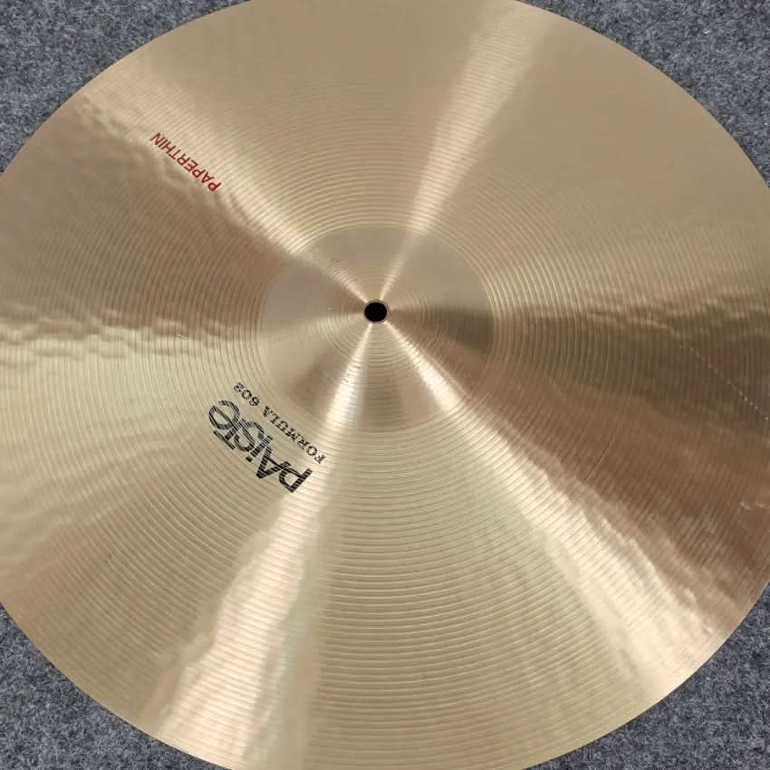 Used Paiste Formula 602 Paperthin Crash Cymbal 20" - Very Good - Drum Center Of Portsmouth