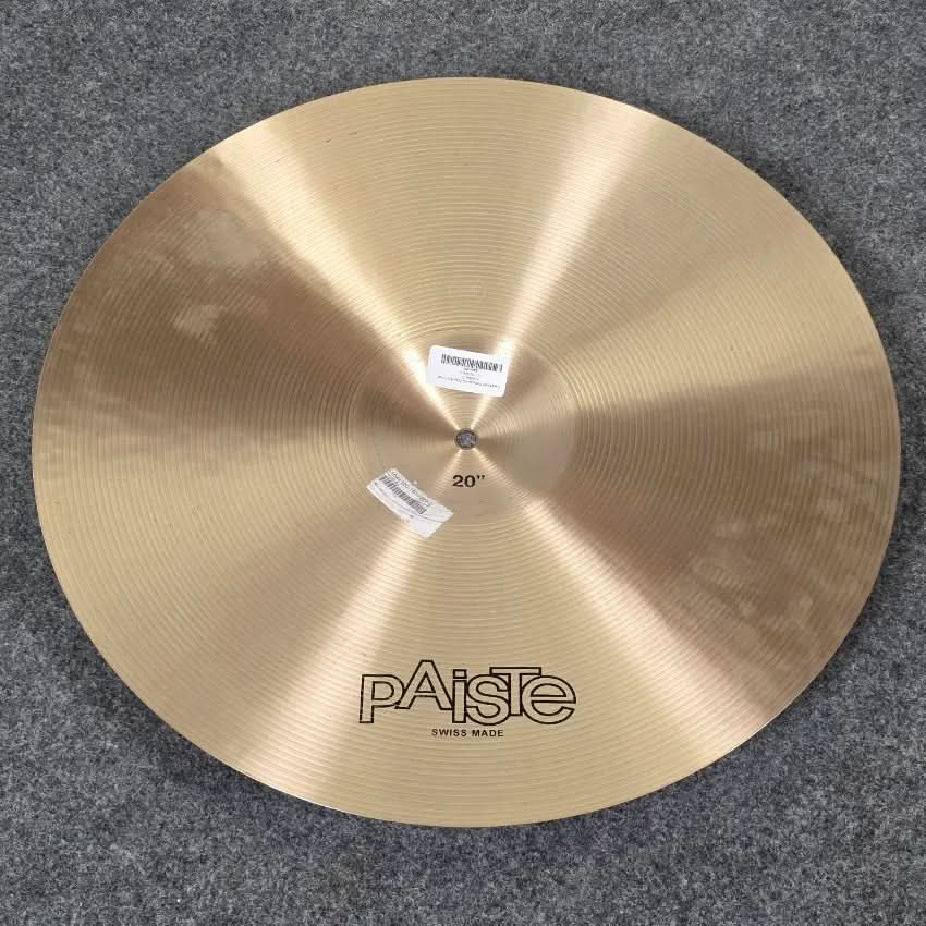 Used Paiste Formula 602 Paperthin Crash Cymbal 20" - Very Good - Drum Center Of Portsmouth