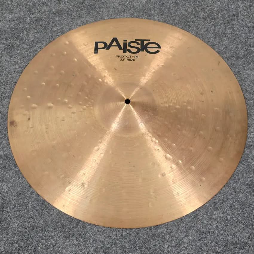 Used Paiste Prototype Ride Cymbal 22" - Good - Drum Center Of Portsmouth