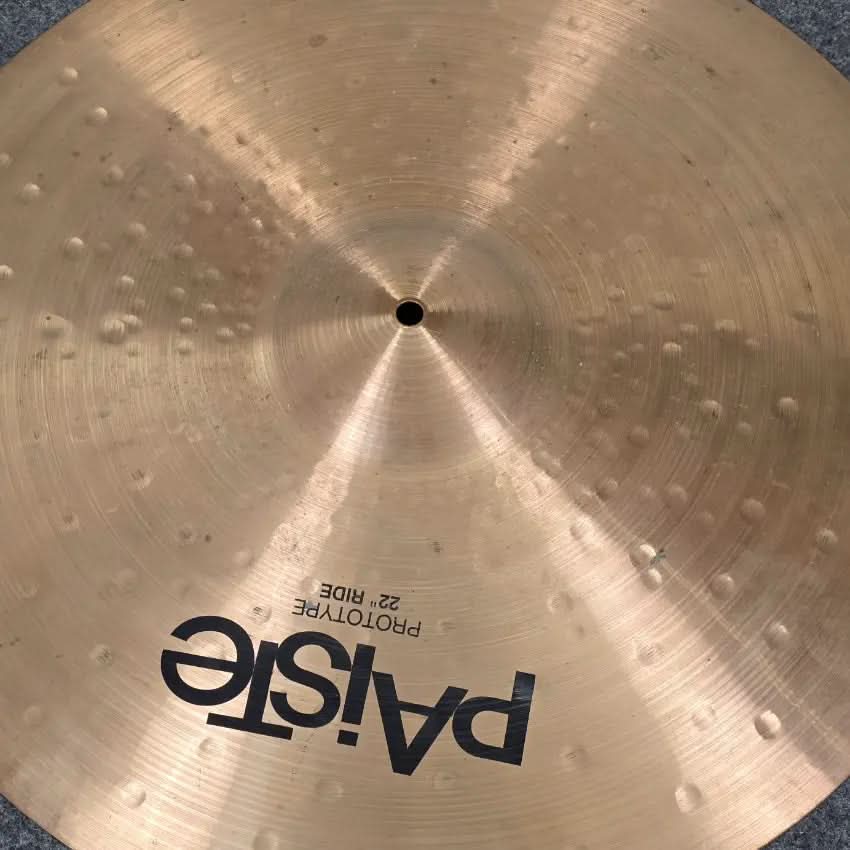 Used Paiste Prototype Ride Cymbal 22" - Good - Drum Center Of Portsmouth