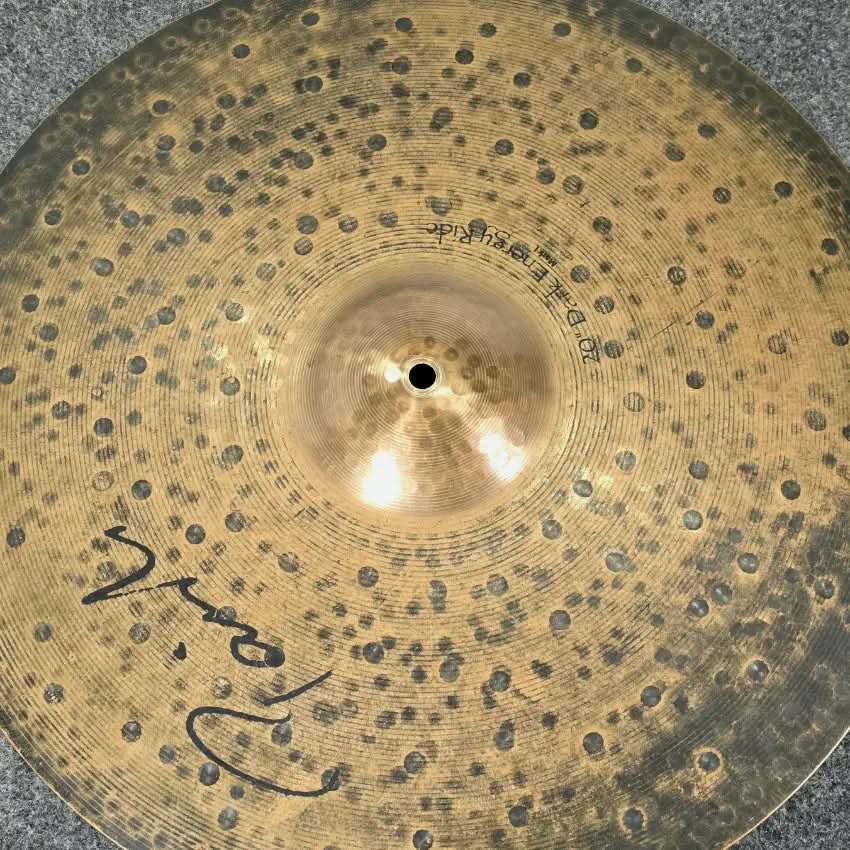 Used Paiste Signature Dark Energy Mark I Ride Cymbal 20 - Very Good - Drum Center Of Portsmouth