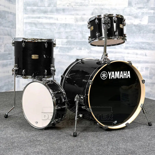Yamaha Stage Custom Birch 4pc Drum Set 20/12/14/14 Raven Black - Drum Center Of Portsmouth