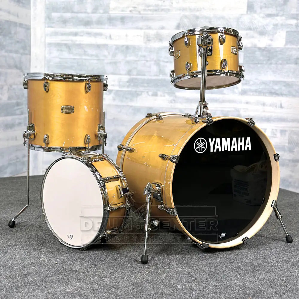 Yamaha Stage Custom Birch 4pc Drum Set 20/12/14/14 Natural Wood