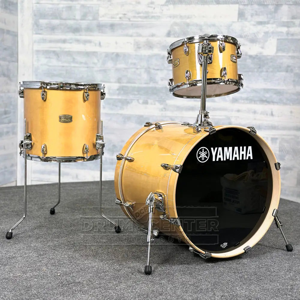 Yamaha Stage Custom Birch 3pc Drum Set 20/12/14 Natural Wood - Drum Center Of Portsmouth