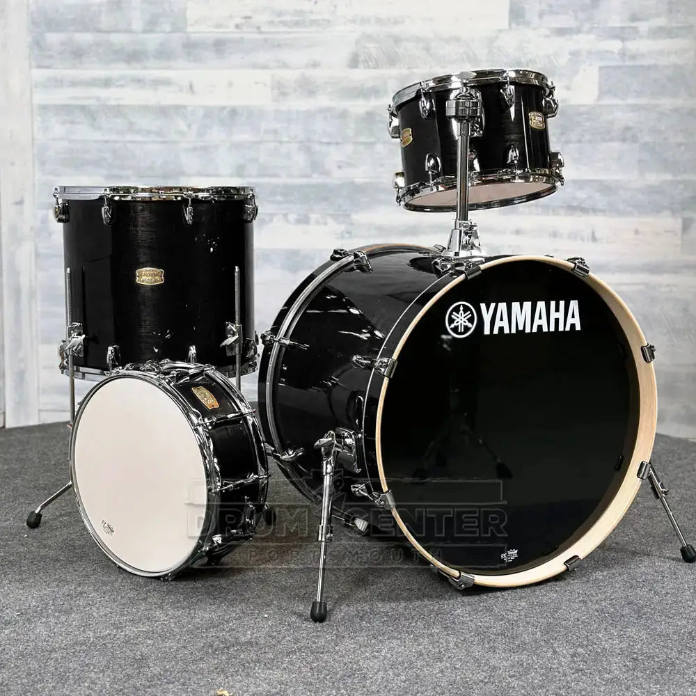 Yamaha Stage Custom Birch 4pc Drum Set 22/12/16/14 Raven Black