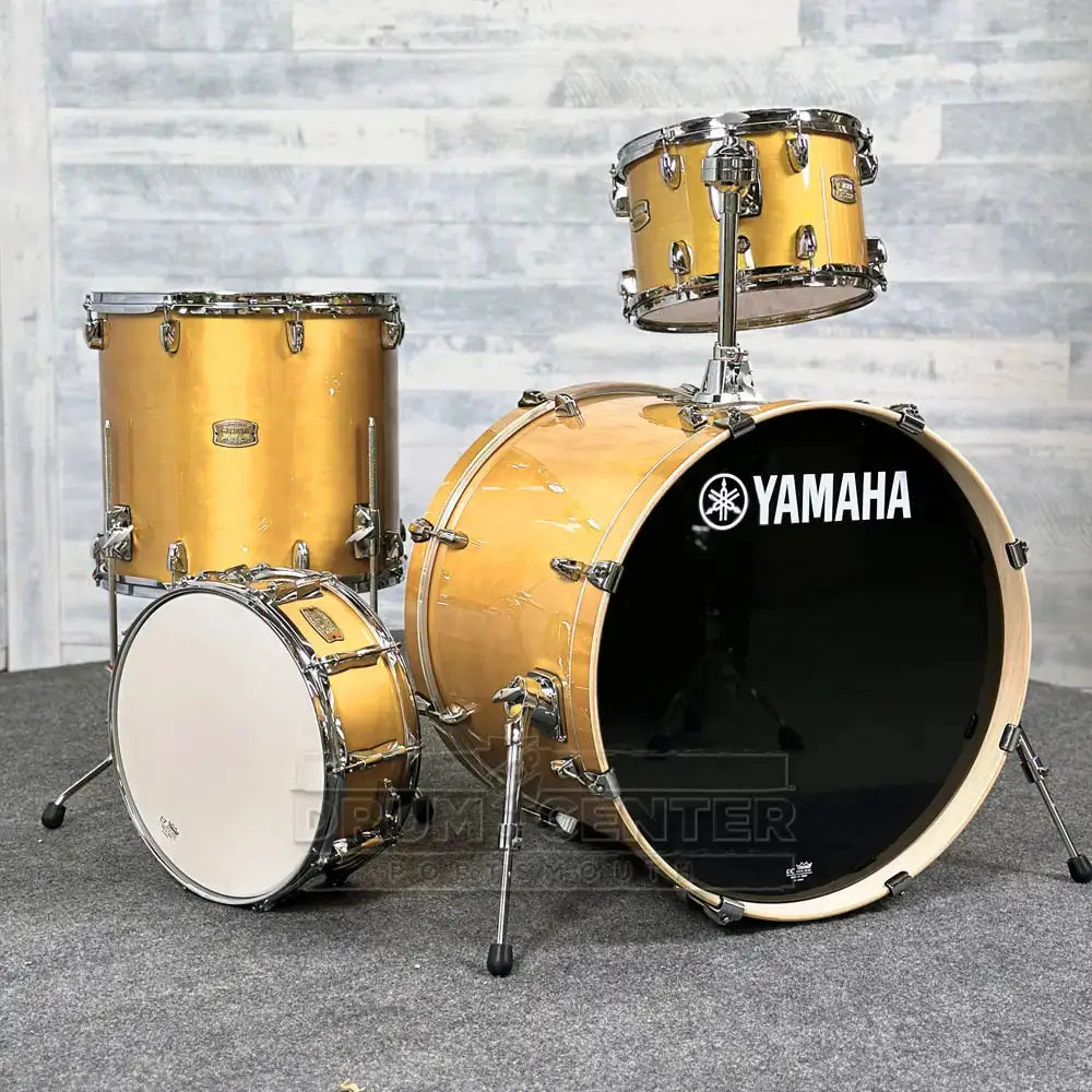 Yamaha Stage Custom Birch 4pc Drum Set 22/12/16/14 Natural Wood - Drum Center Of Portsmouth