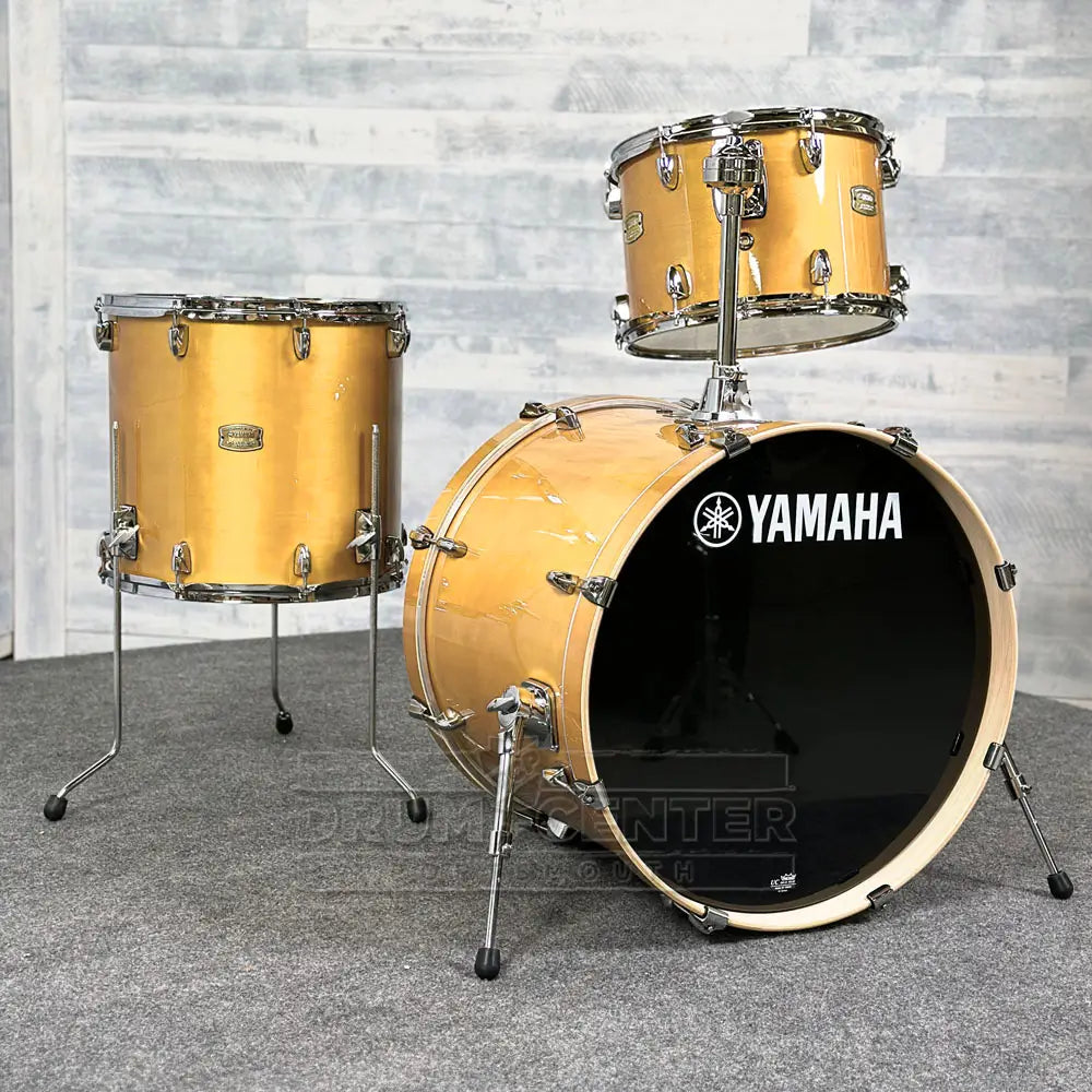 Yamaha Stage Custom Birch 3pc Drum Set 22/13/16 Natural Wood - Drum Center Of Portsmouth