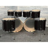 Yamaha Stage Custom Birch 8pc Drum Set (24" Double Bass) Raven Black