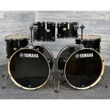 Yamaha Stage Custom Birch 6pc Drum Set (24" Double Bass) Raven Black
