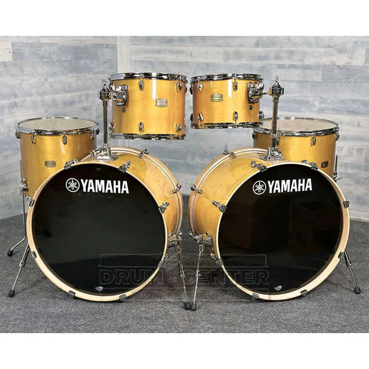 Yamaha Stage Custom Birch 6pc Drum Set (24" Double Bass) Natural Wood - Drum Center Of Portsmouth