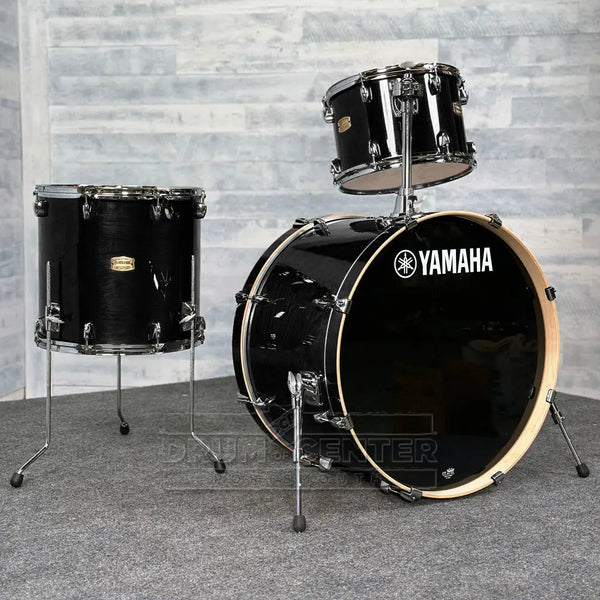 Yamaha Stage Custom Birch 3pc Drum Set 24/13/16 Raven Black