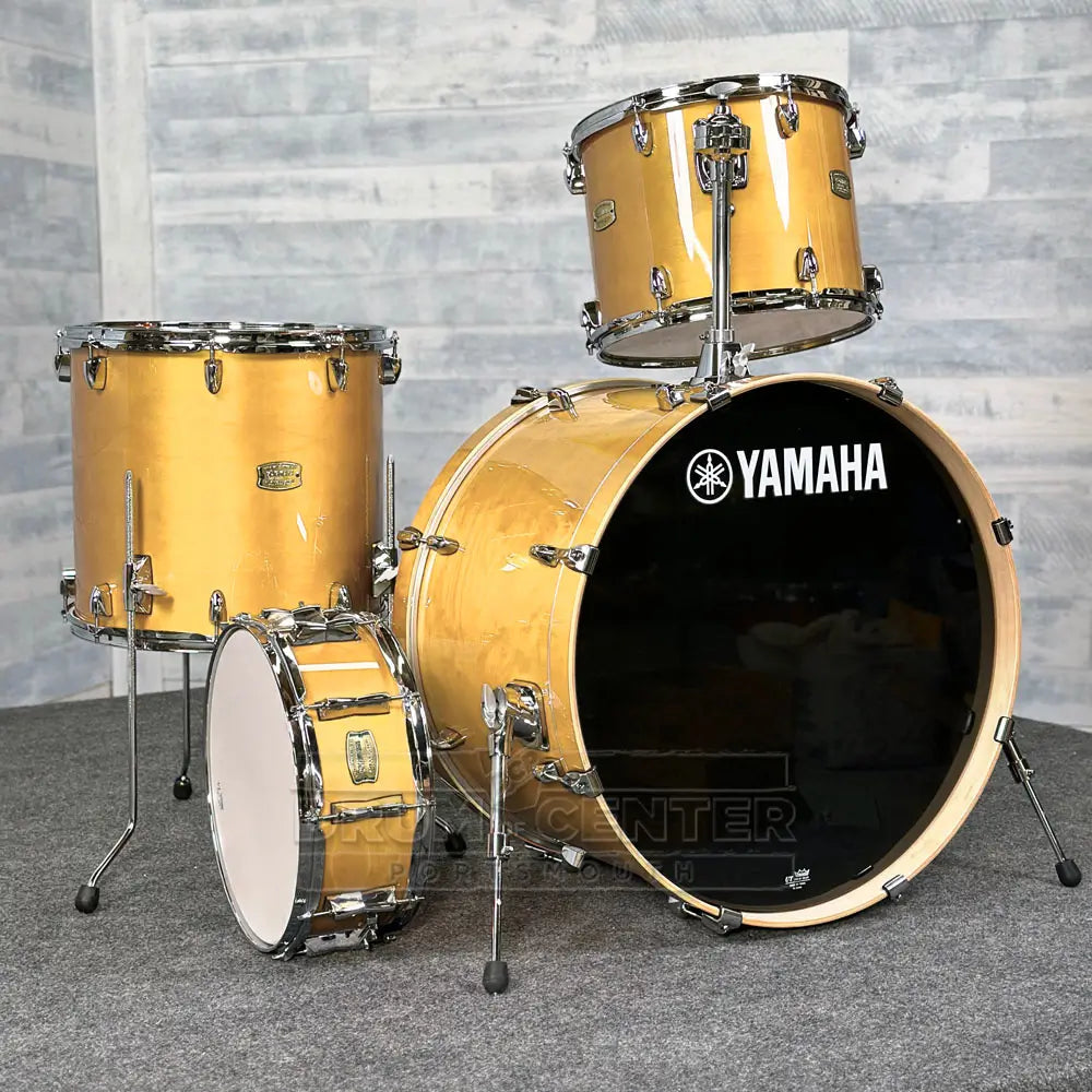 Yamaha Stage Custom Birch 4pc Drum Set 24/14/16/14 Natural Wood