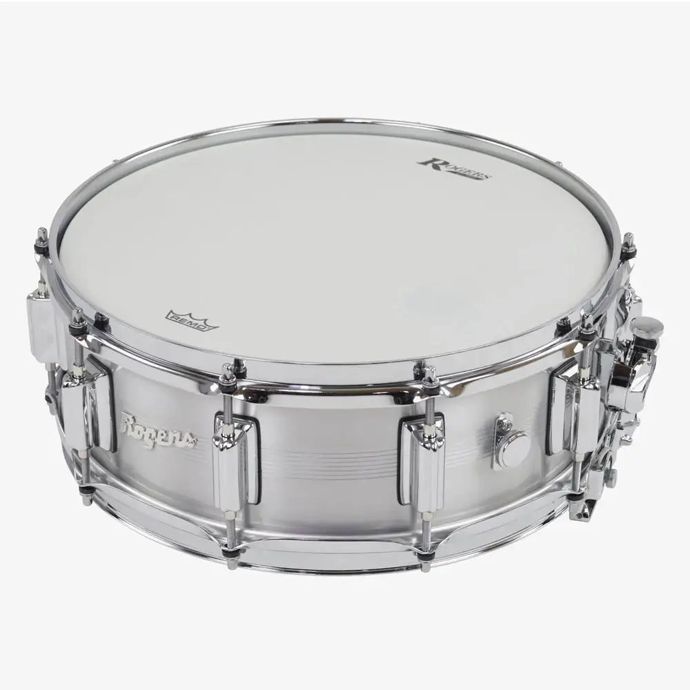 Rogers Dyna-Sonic 7-Line Aluminum Snare Drum 14x5 - Drum Center Of Portsmouth