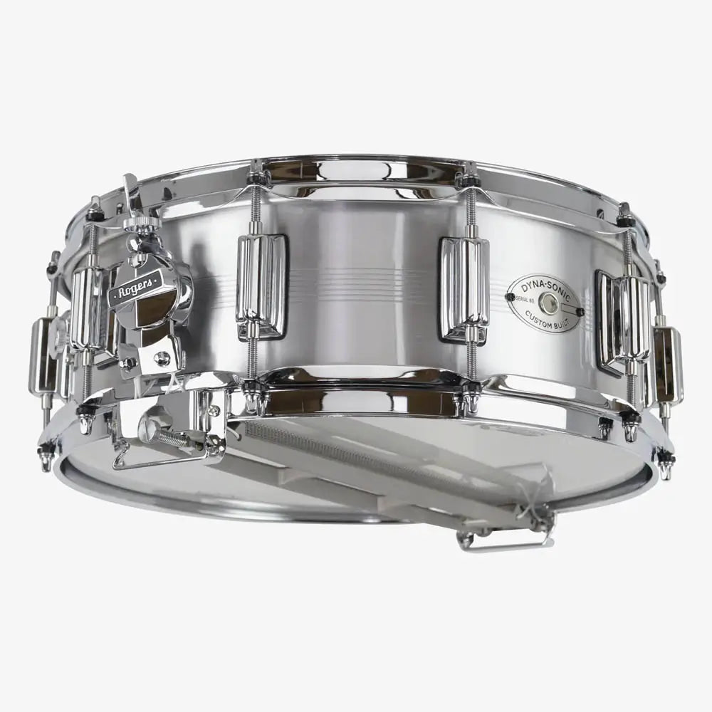 Rogers Dyna-Sonic 7-Line Aluminum Snare Drum 14x5 - Drum Center Of Portsmouth
