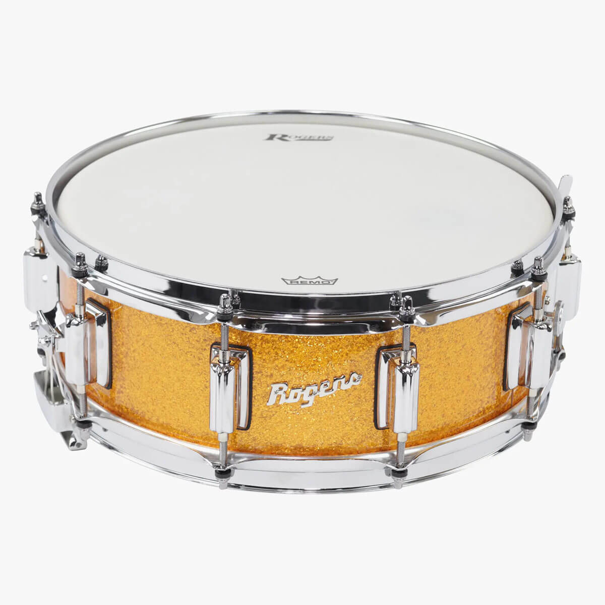 Rogers Dyna-Sonic Snare Drum 14x5 Gold Sparkle - Drum Center Of Portsmouth