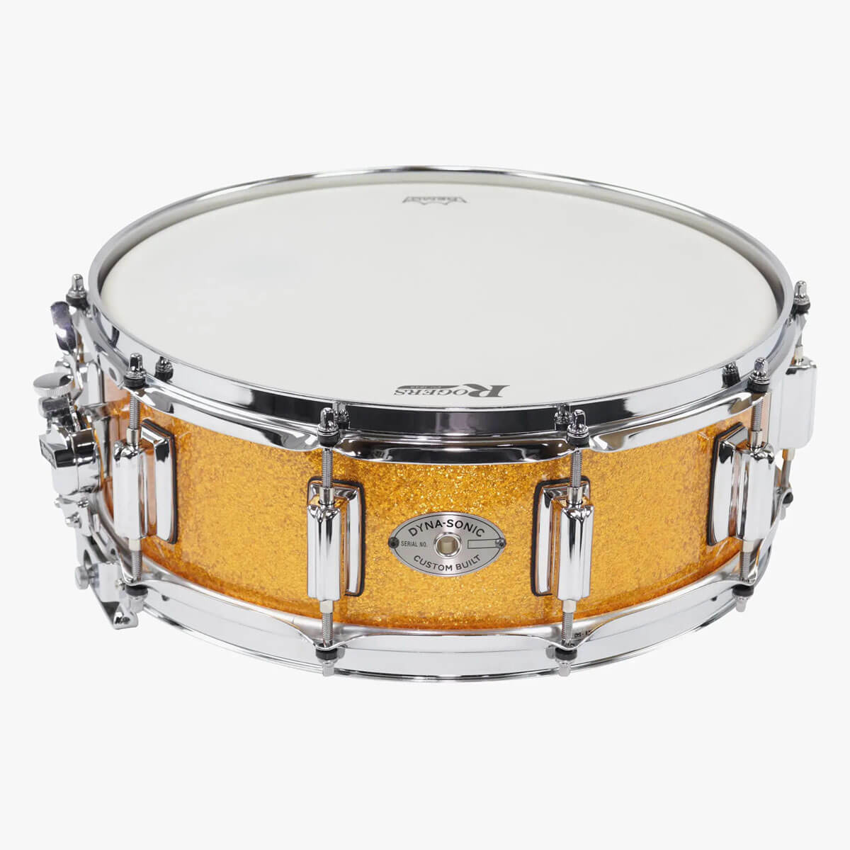 Rogers Dyna-Sonic Snare Drum 14x5 Gold Sparkle - Drum Center Of Portsmouth