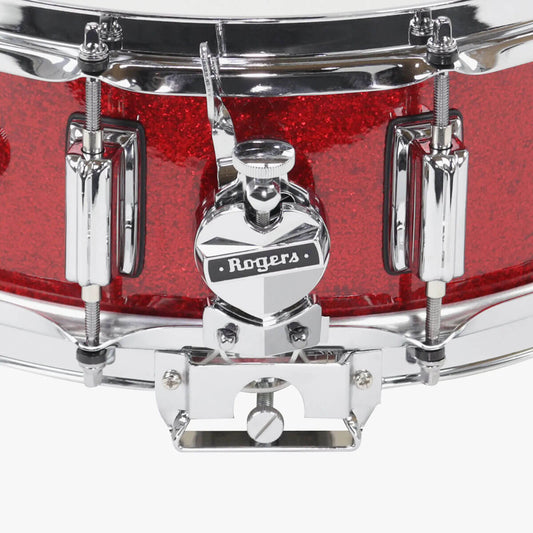 Rogers Dyna-Sonic Snare Drum 14x5 Red Sparkle - Drum Center Of Portsmouth