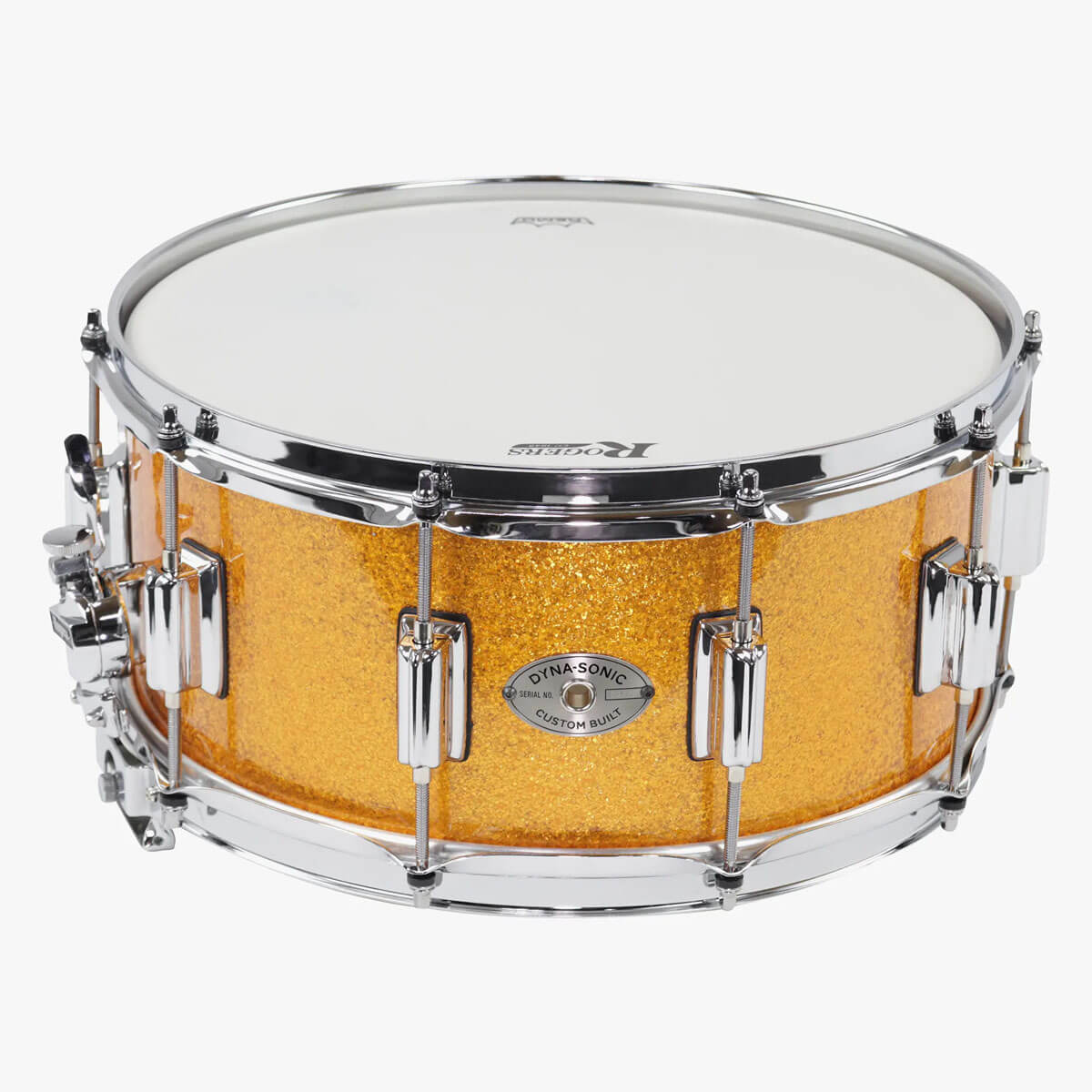 Rogers Dyna-Sonic Snare Drum 14x6.5 Gold Sparkle - Drum Center Of Portsmouth