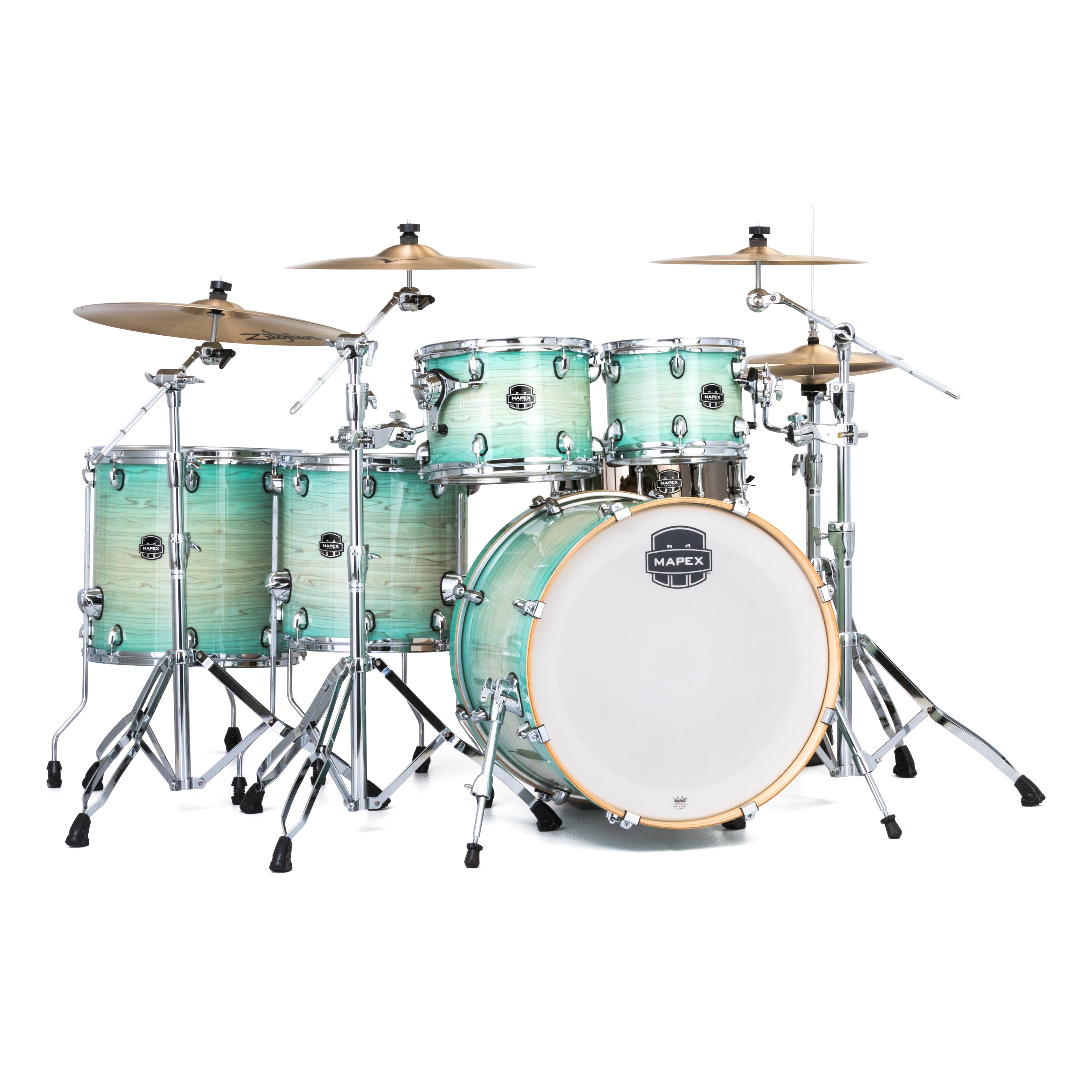 Mapex Armory Series Studioease Drum Set - Ultramarine Finish