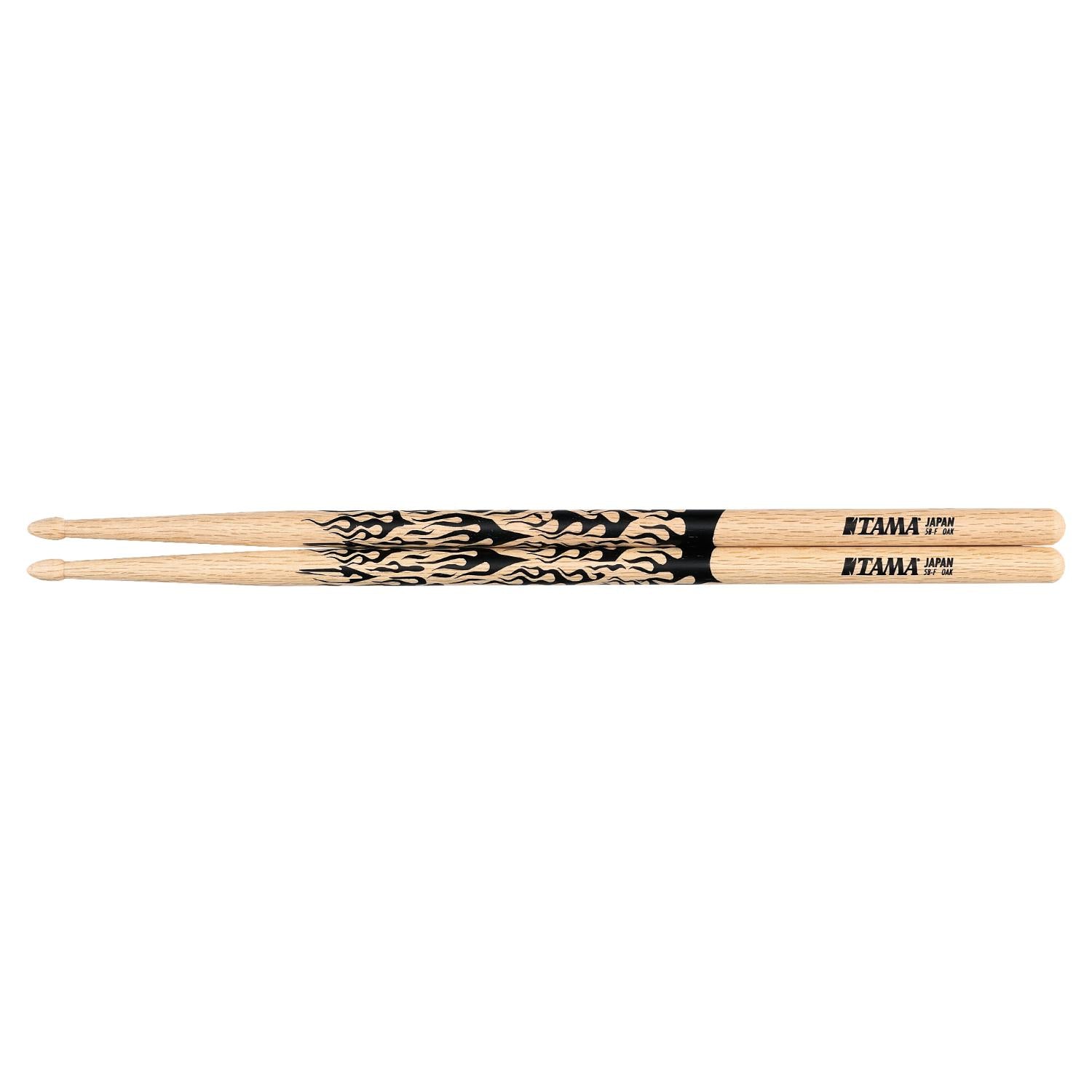 Tama Design Oak Drum Sticks 5B Rhythmic Fire - Drum Center of Portsmouth