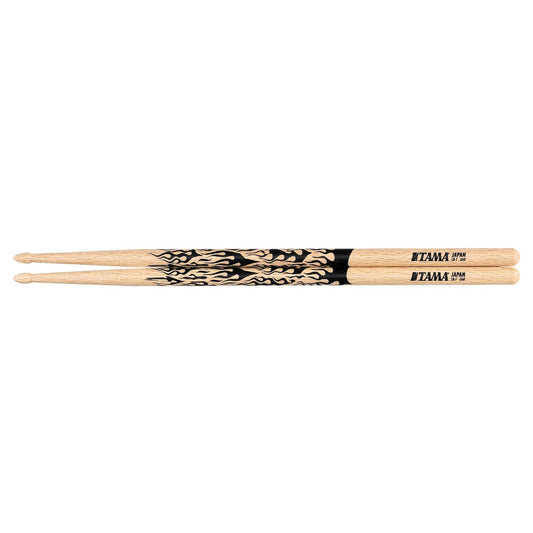 Tama Design Oak Drum Sticks 5B Rhythmic Fire - Drum Center of Portsmouth