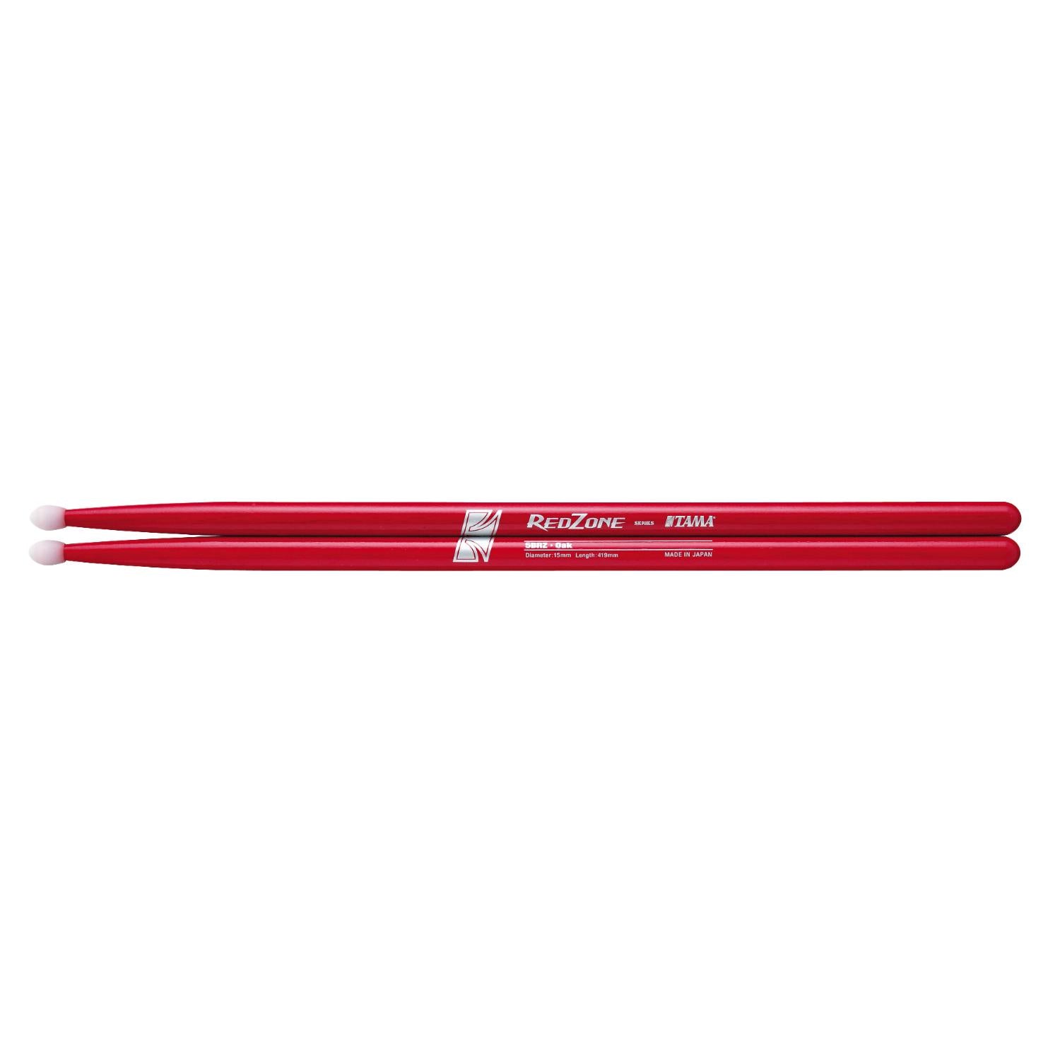 Tama RedZone Series Oak Drum Sticks Long 5B Nylon Tip - Drum Center of Portsmouth