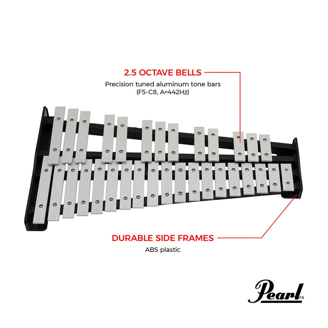 Pearl Student Bell Kit w/Rolling Case - Drum Center Of Portsmouth