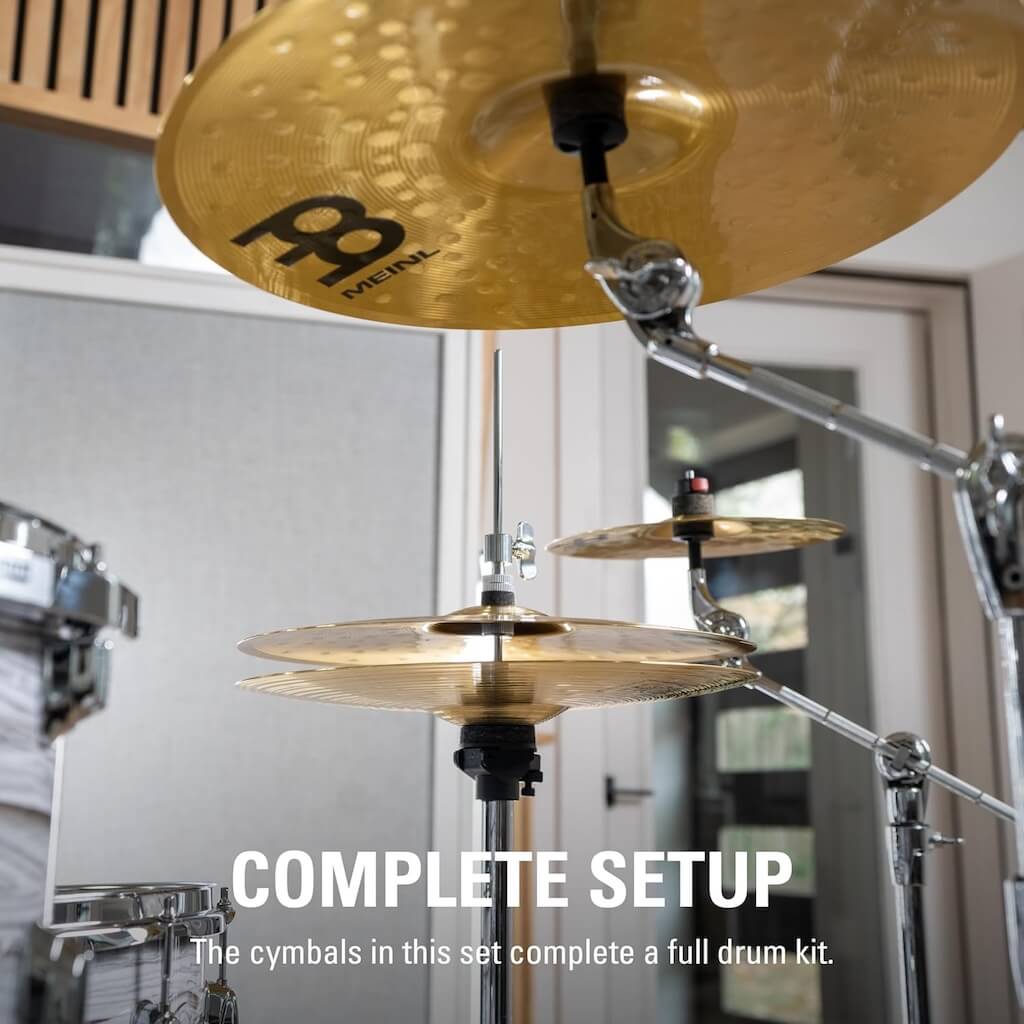 Meinl HCS Cymbal Set with FREE 10" Splash - Drum Center Of Portsmouth