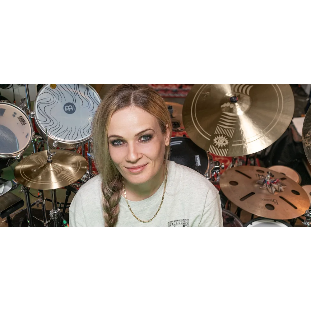 Meinl Artist Design Anika Nilles Lunar Hi Hat Cymbals 14" - Drum Center Of Portsmouth