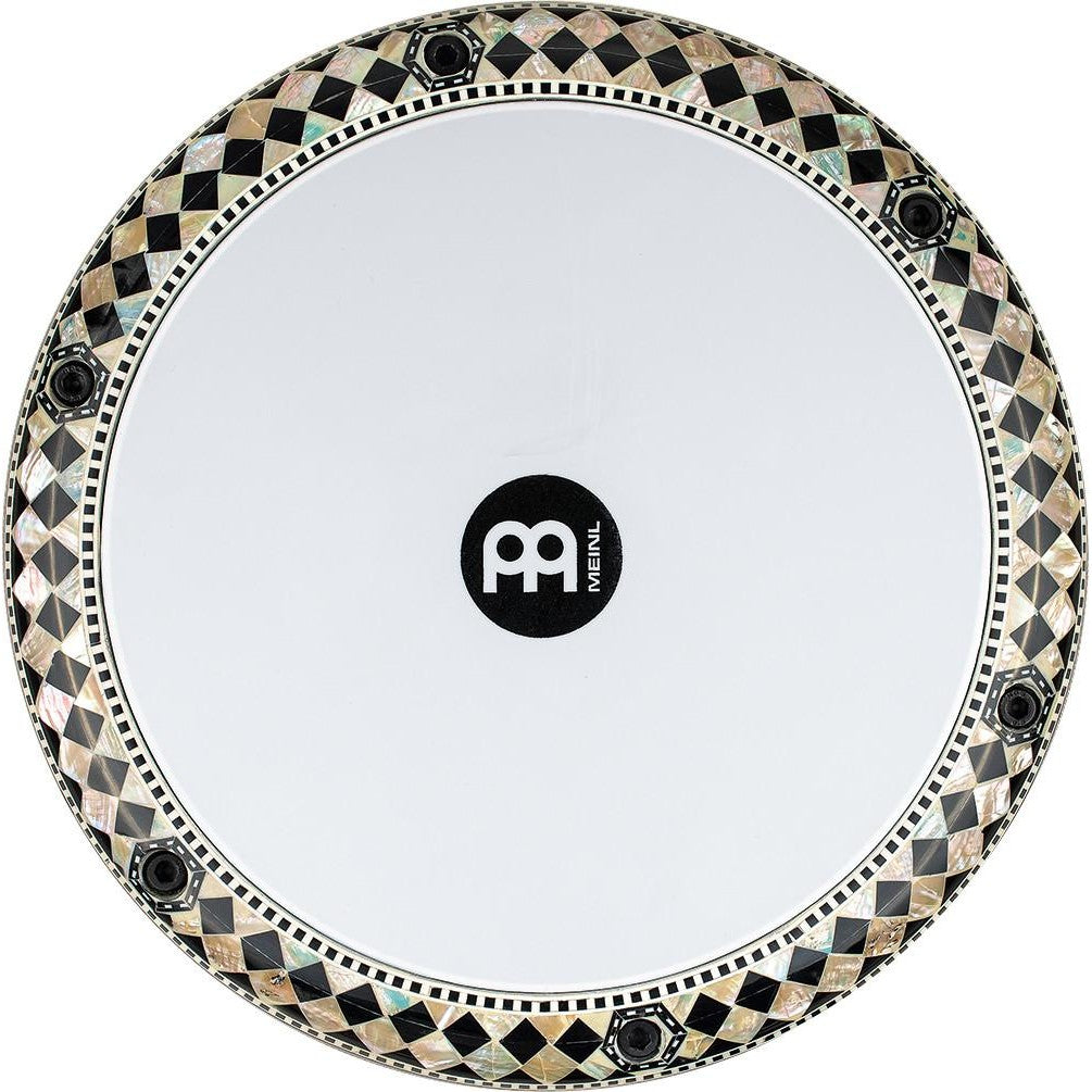 Meinl Percussion 8 3/4 Artisan Edition Doumbek White Burl Mosaic Royale - Drum Center Of Portsmouth