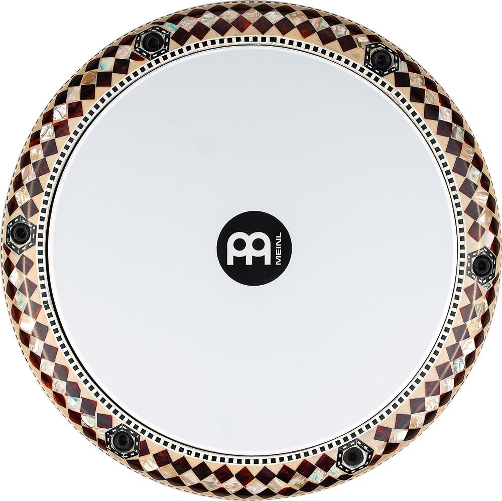 Meinl Percussion 8 3/4 Artisan Edition Doumbek White Burl Mosaic Imperial - Drum Center Of Portsmouth