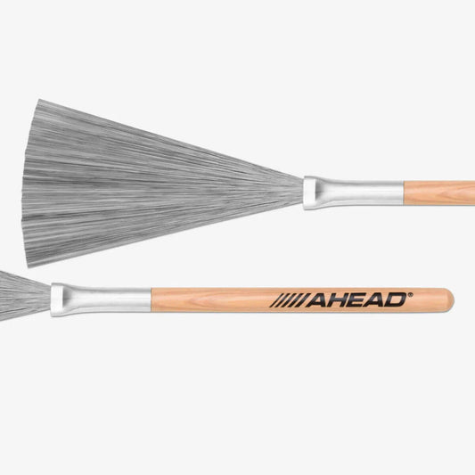 Ahead Slim Grip Wood Handle Wire Brush - Drum Center Of Portsmouth
