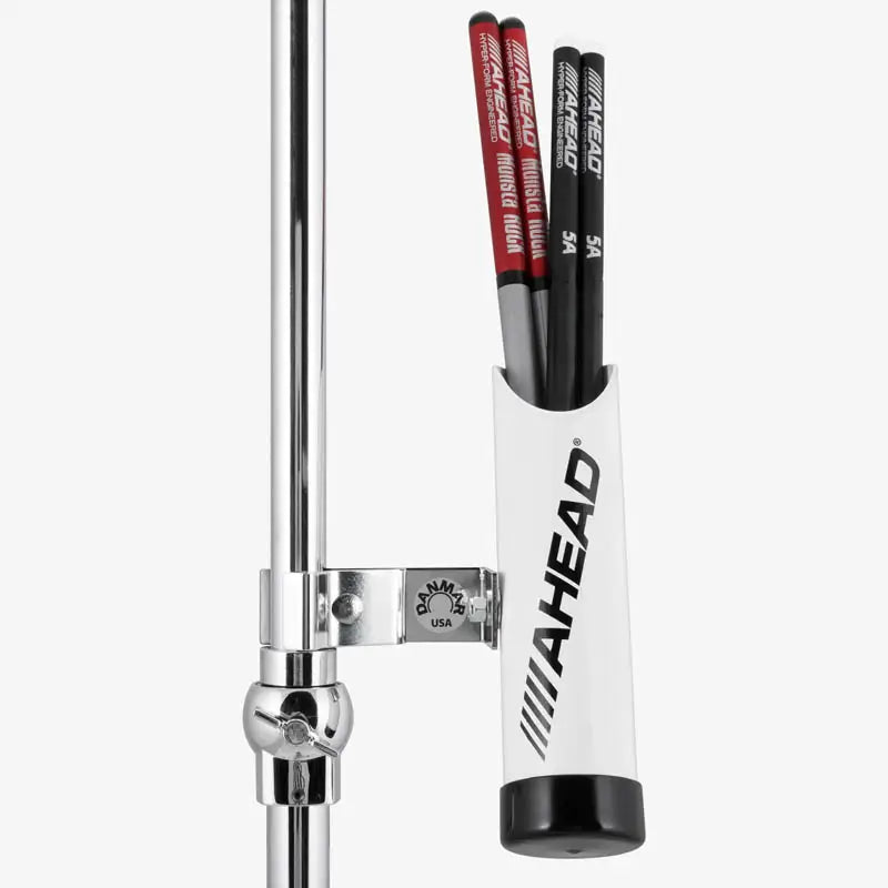 Ahead Aluminum Stick Holder, White - Drum Center Of Portsmouth