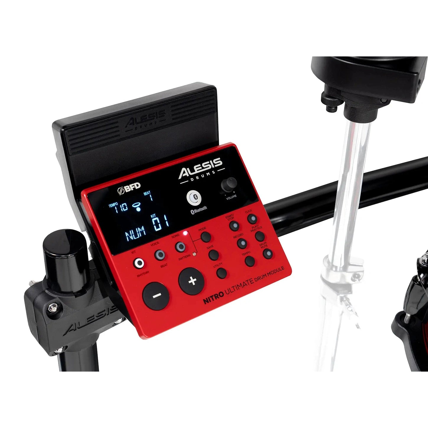 alesis turbo mesh kick pedal upgrade Alesis Nitro Ultimate 9-Piece Electronic Drum Kit