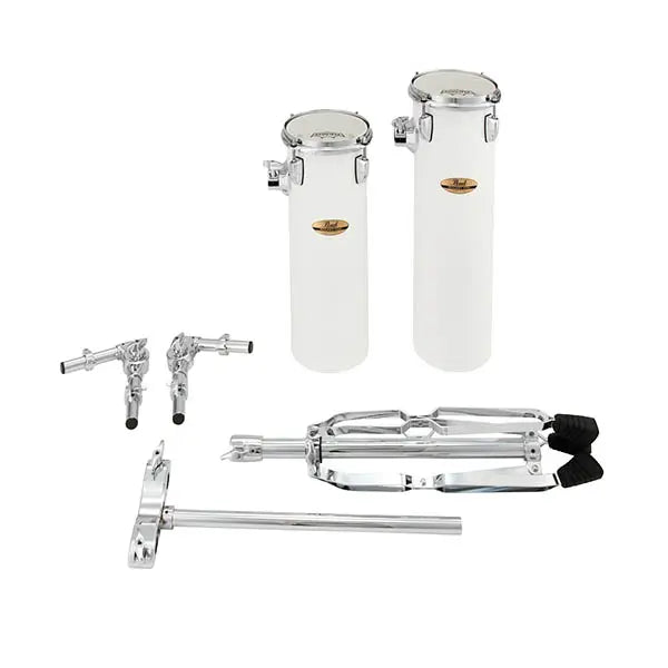 Pearl Rocket Toms w/Stand 6x18 & 6x21 Arctic White - Drum Center Of Portsmouth