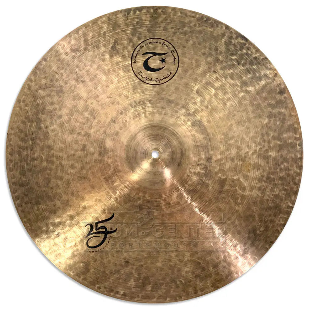 Turkish 25th Anniversary Ride Cymbal 22" - Drum Center Of Portsmouth