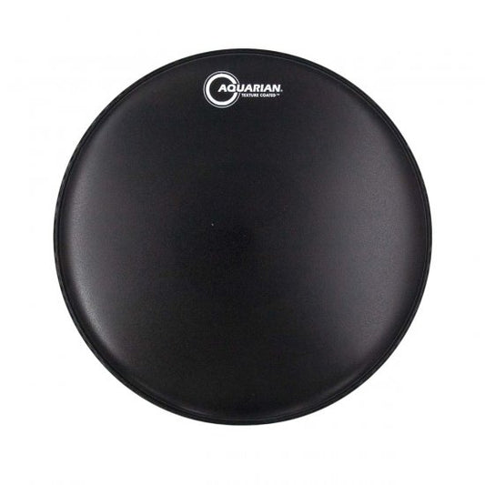 Aquarian Texture Coated Power Dot Drum Head 14" Black Coated