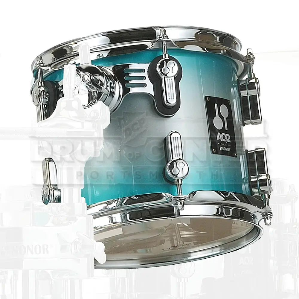 Sonor AQ2 8x7 Maple Tom Aqua Silver Burst - Drum Center Of Portsmouth