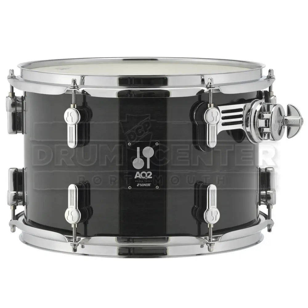 Sonor AQ2 10x7 Maple Tom Transparent Black - Drum Center Of Portsmouth