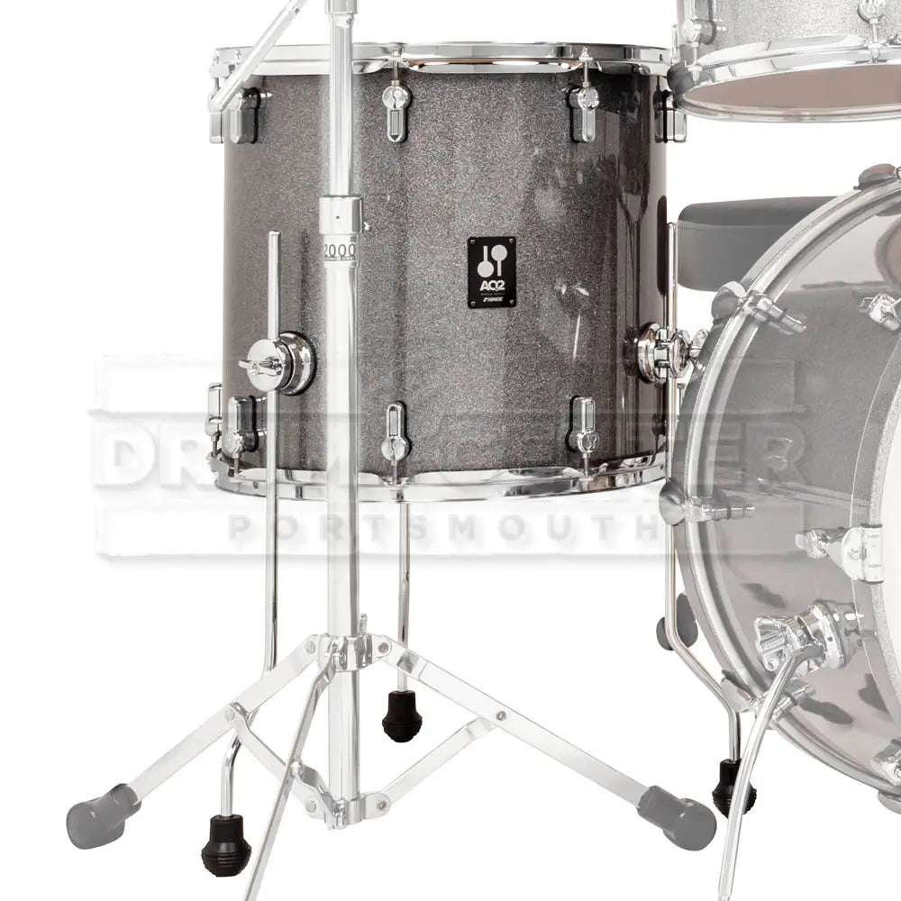 Sonor AQ2 16x15 Maple Floor Tom Titanium Quartz - Drum Center Of Portsmouth
