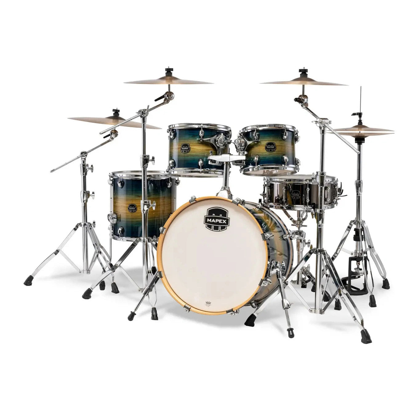 Mapex Armory 5pc Fusion Drum Set Rainforest Burst