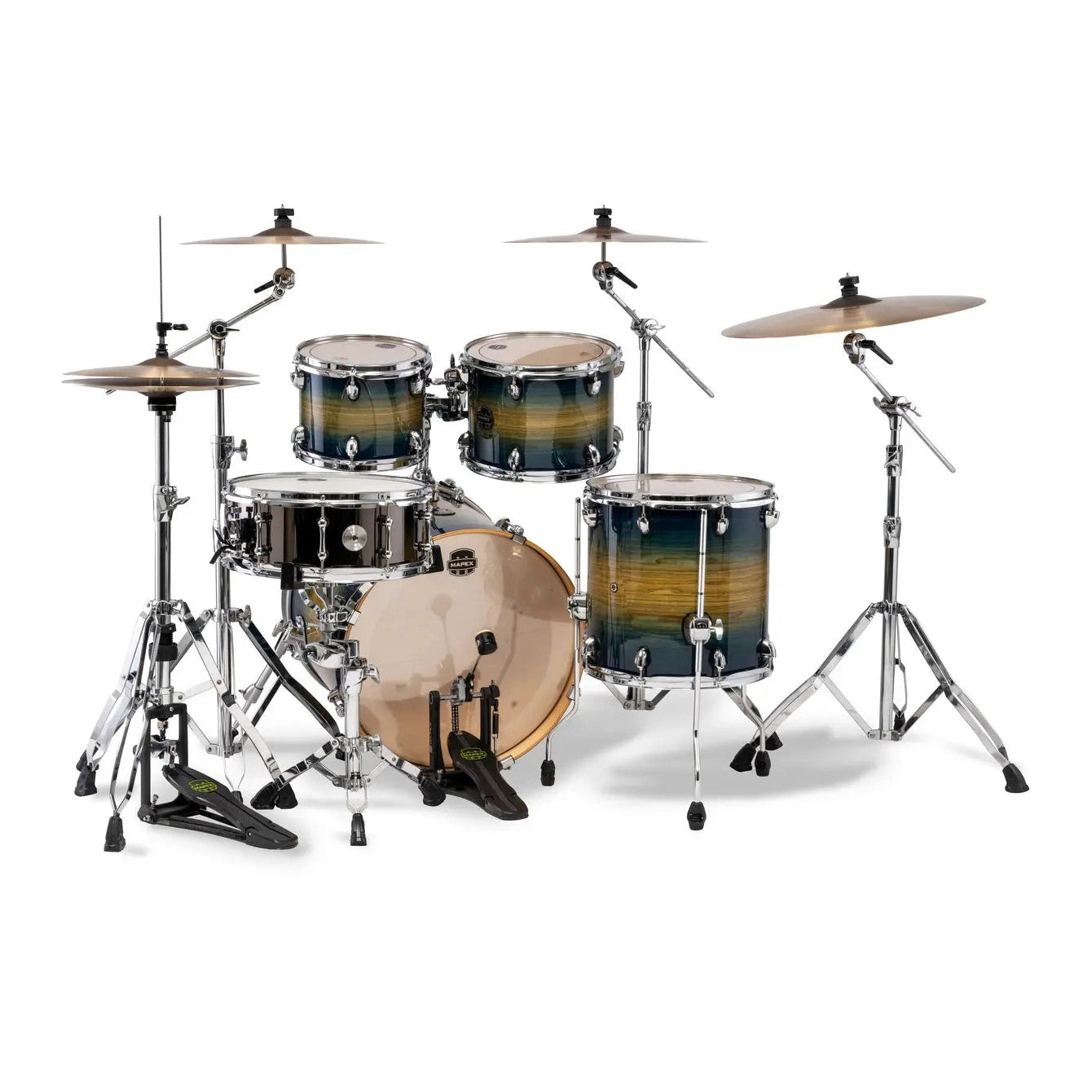 Mapex Armory 5pc Fusion Drum Set Rainforest Burst